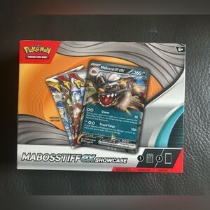 Pokemon Mabosstiff EX Showcase Box - Black and Gray